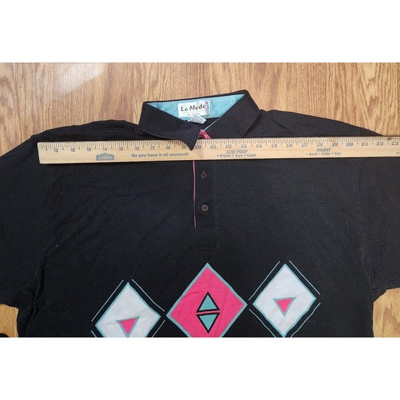 Vintage 80s 90s Retro La Mode Active Sportswear Men's XL - Picture 10 of 11